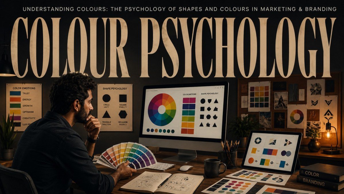 Understanding Colours: The Psychology of Shapes and Colours in Marketing & Branding