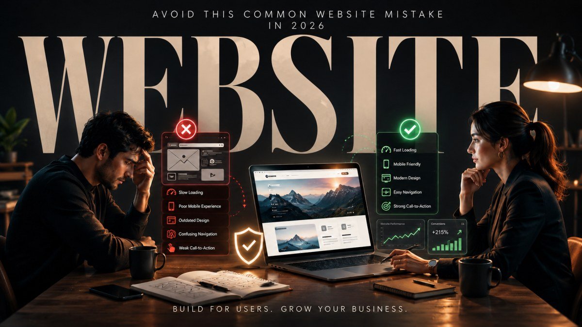 Avoid this common website mistake in 2026.